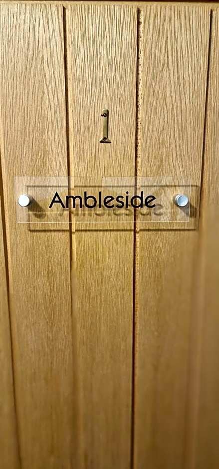Acrylic door sign: 1 Ambleside